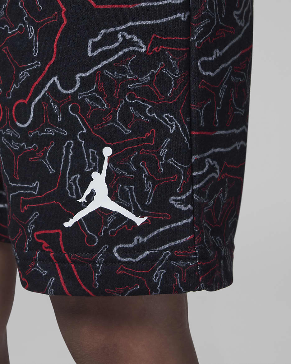 Jordan Air Jump bled Shorts Set Little Kids 2 Piece Set. Nike
